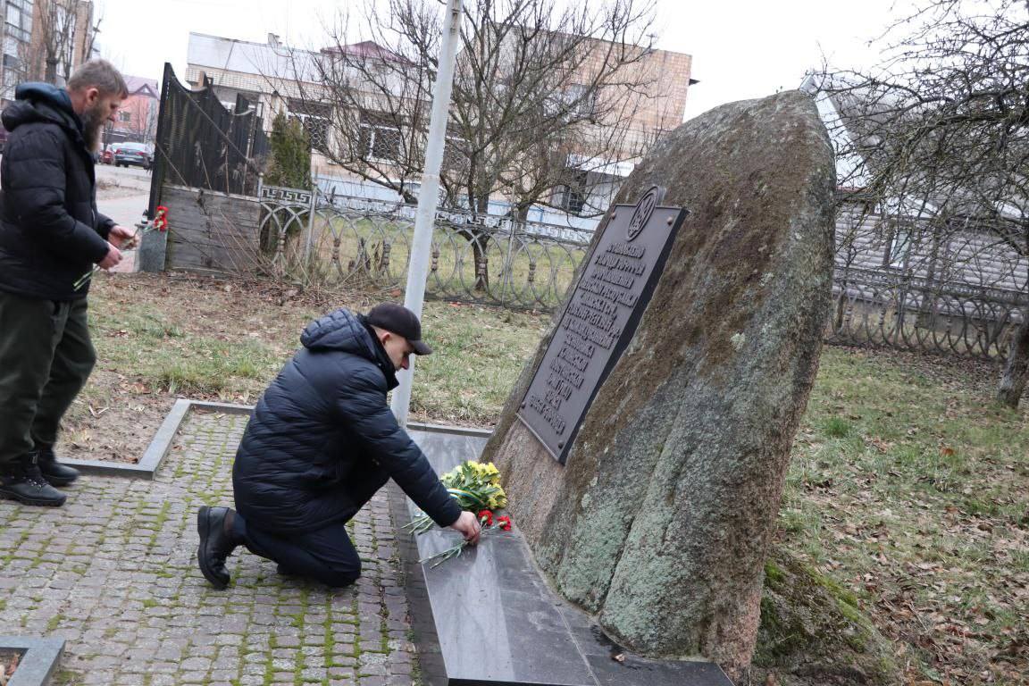 В Олевську відзначили День Соборності України