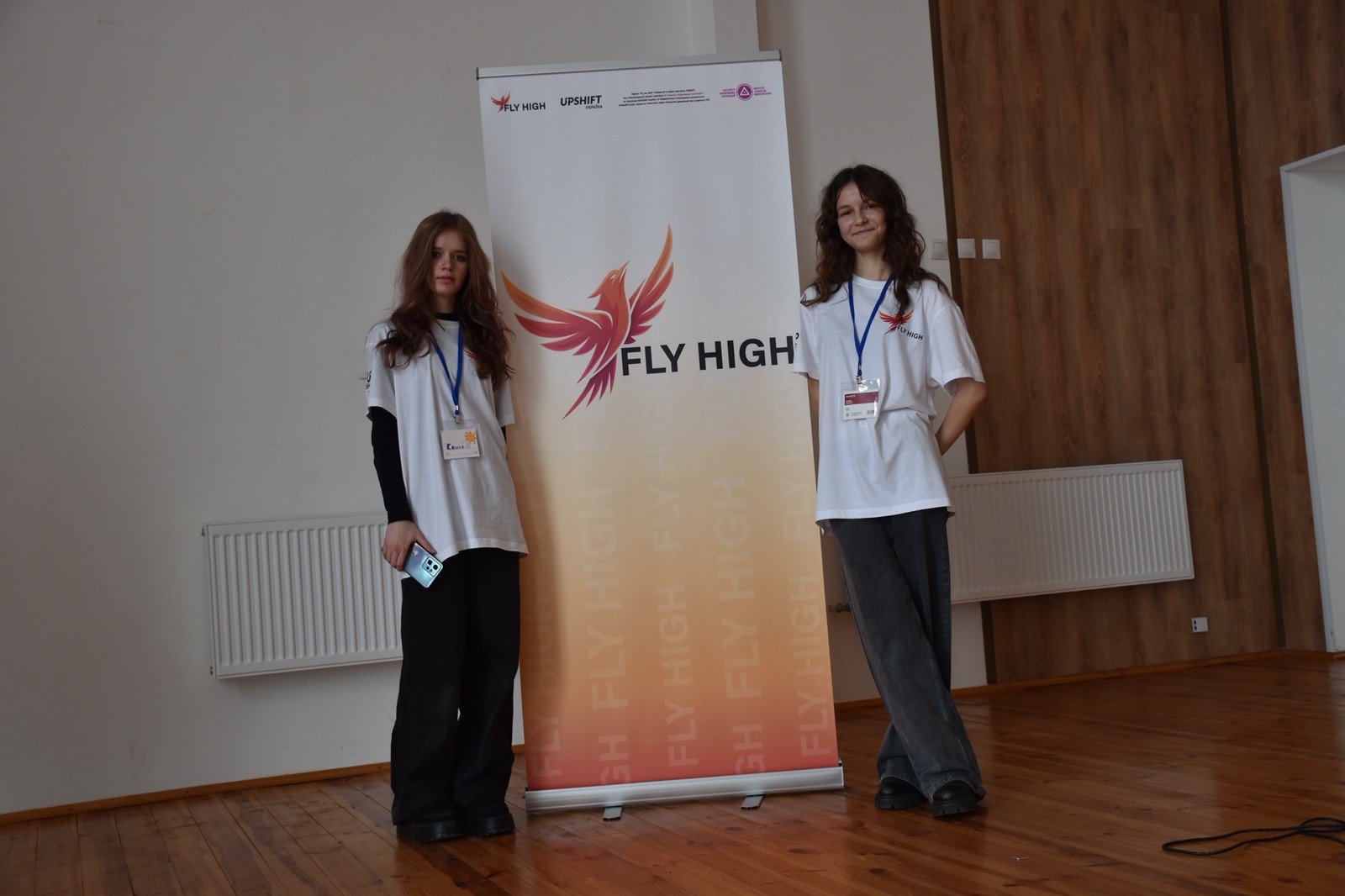 Перший тренінг команди Fly High у межах програми UPSHIFT