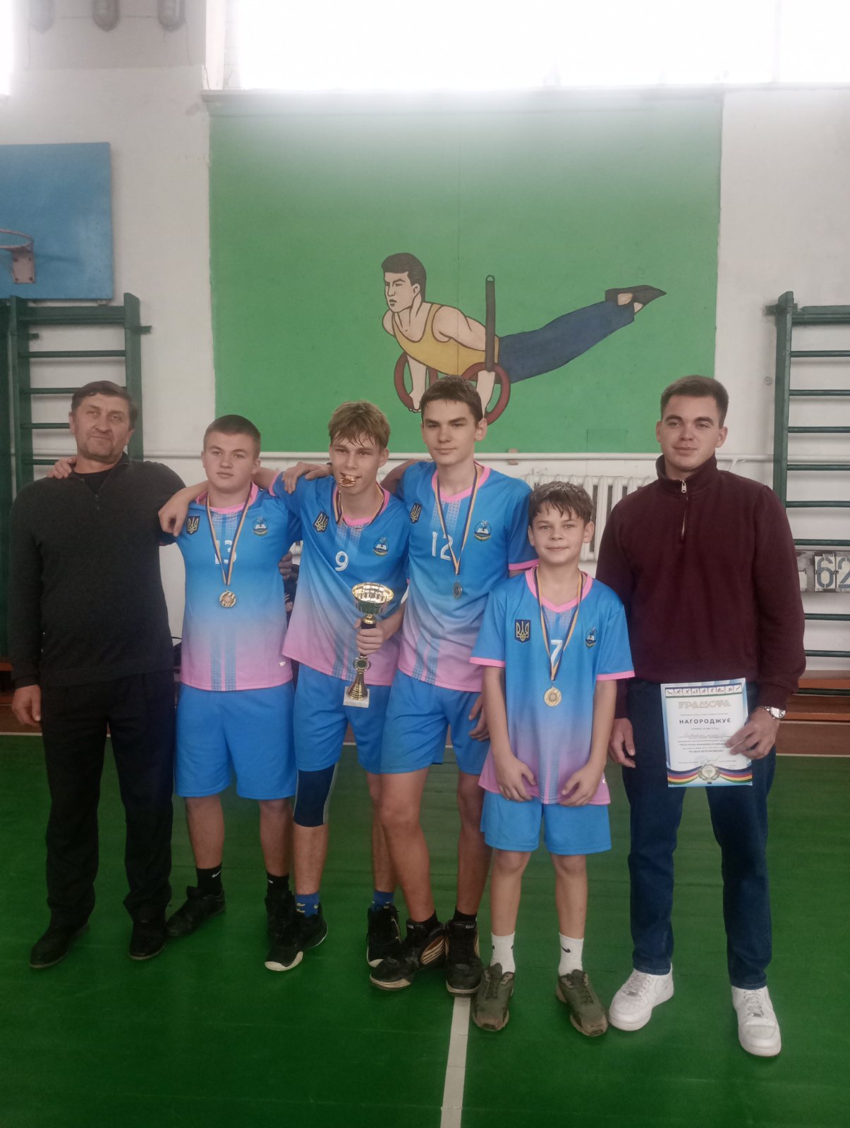 Змагання «Пліч-о-пліч. Всеукраїнські шкільні ліги»: баскетбол серед юнаків 5–9 класів