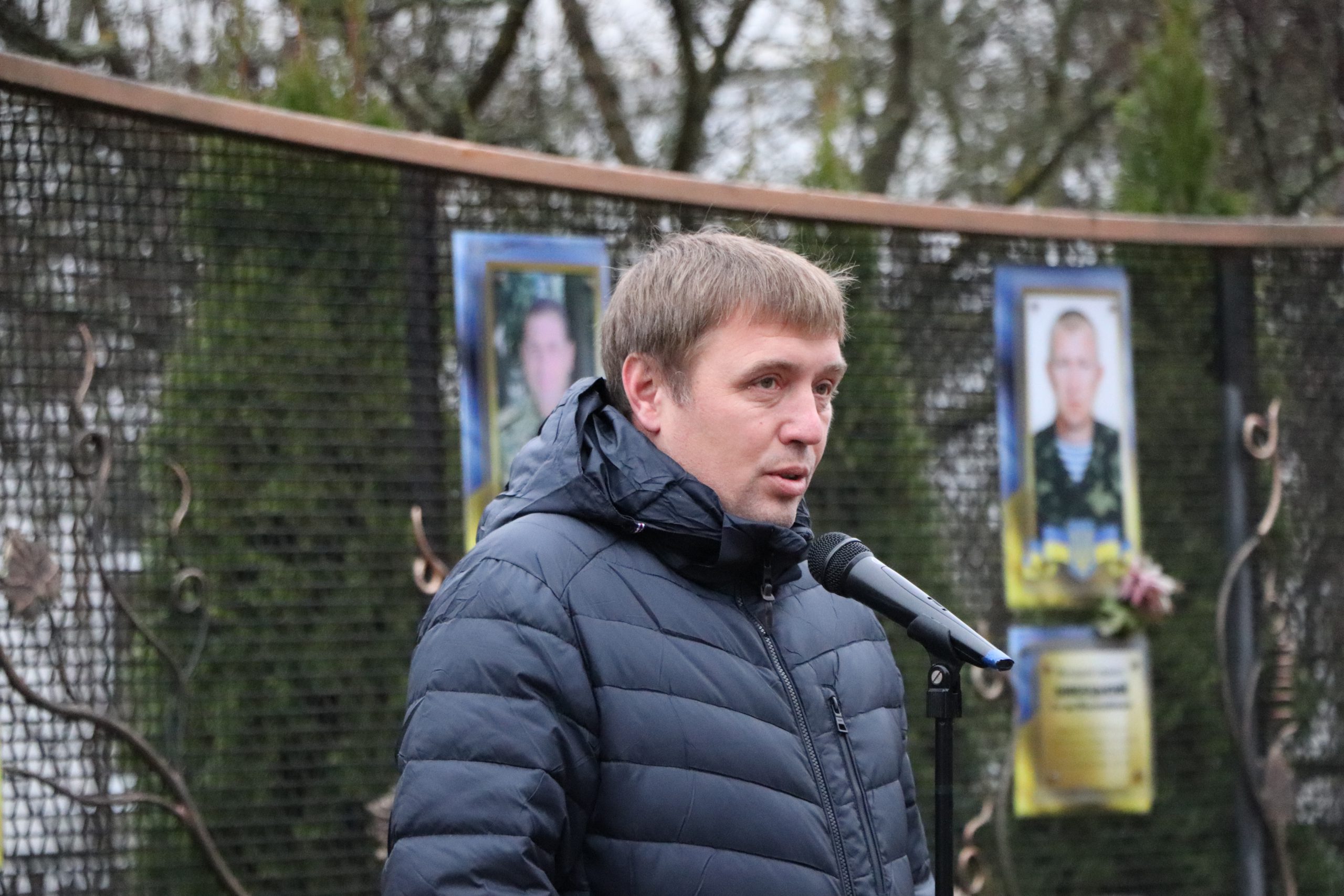 В Олевську відбувся мітинг з нагоди Дня Гідності та Свободи