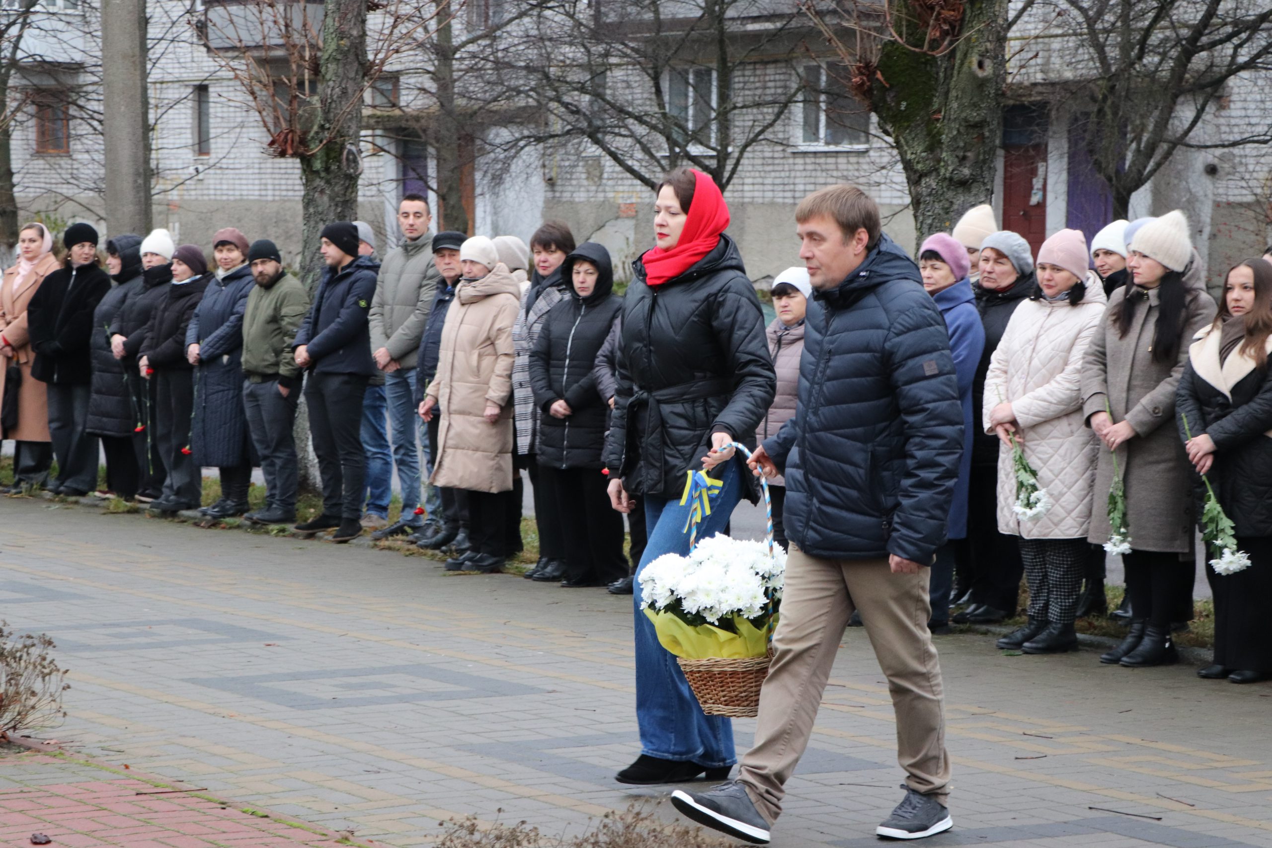В Олевську відбувся мітинг з нагоди Дня Гідності та Свободи